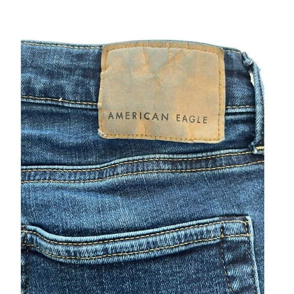 American Eagle Next Level Airflex Skinny Blue Jeans Men's Size 26  X 26.5 - Picture 9 of 10